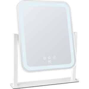 Wilfa EC Glowing MI4W-D25 makeup spejl med lys, 28,5x36 cm, hvid